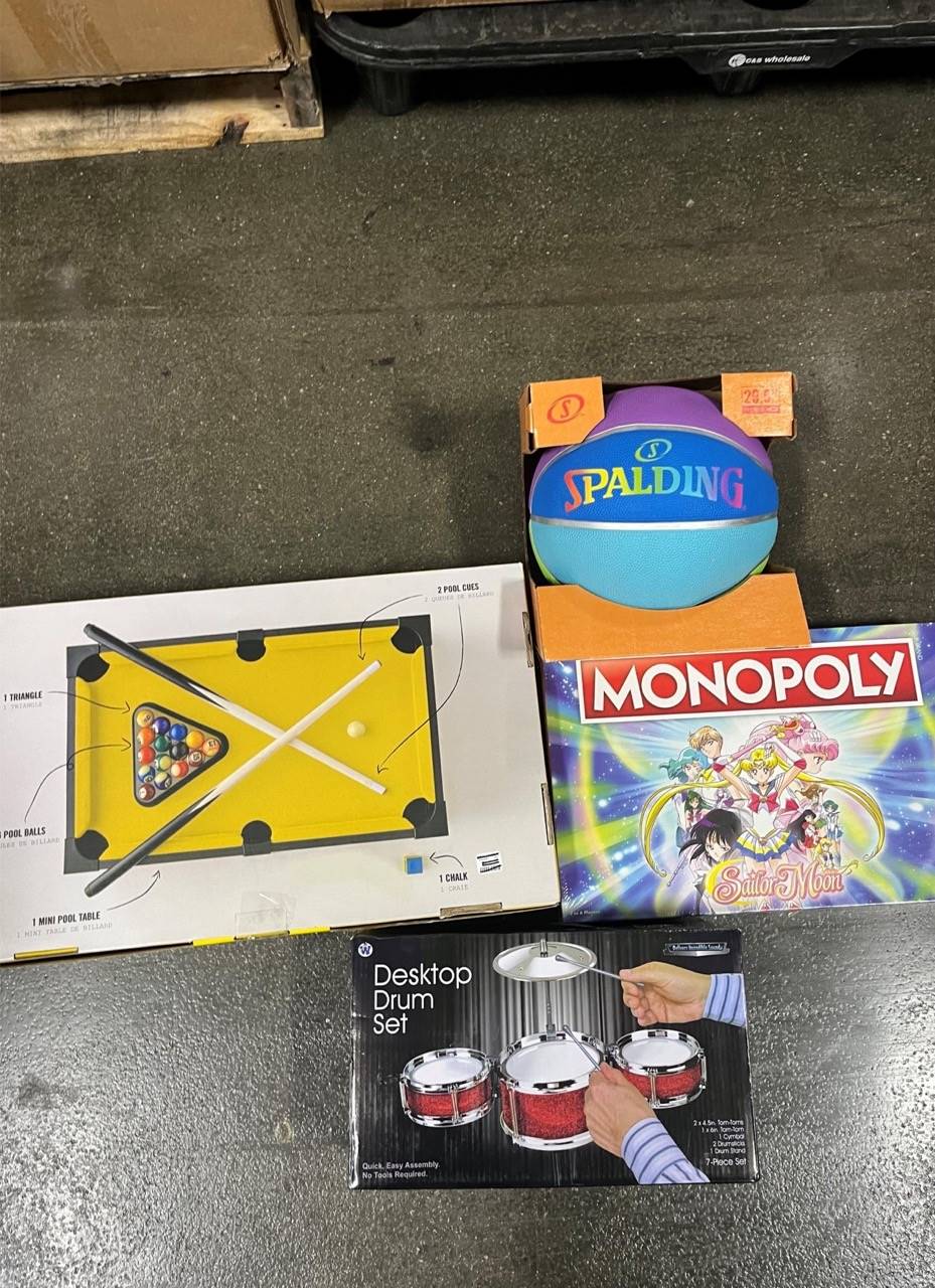 Assorted Sports & Games: 92% Off Original Retail (G51230)