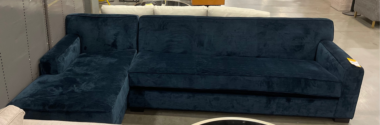 Mitchell Gold + Bob Williams Hunter Studio Sofa with Performance Rib Weave (2pc)