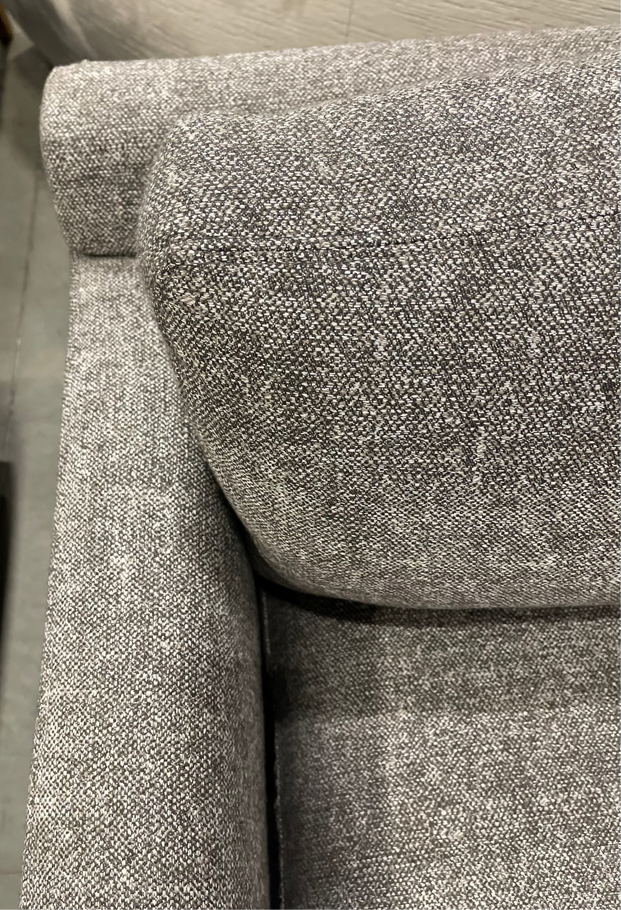 Mitchell Gold + Bob Williams Hunter Studio No Welt 85 Sofa with Sunbrella Performance Texture