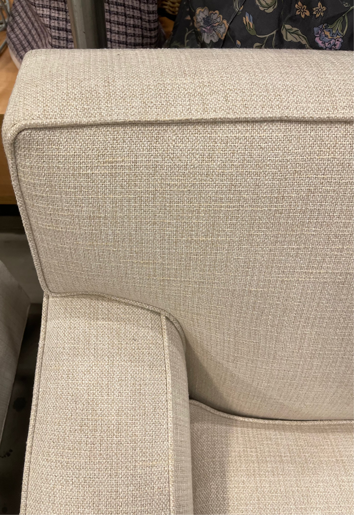 Mitchell Gold + Bob Williams Jean-Luc Bench 90 Sofa with Textured Weave