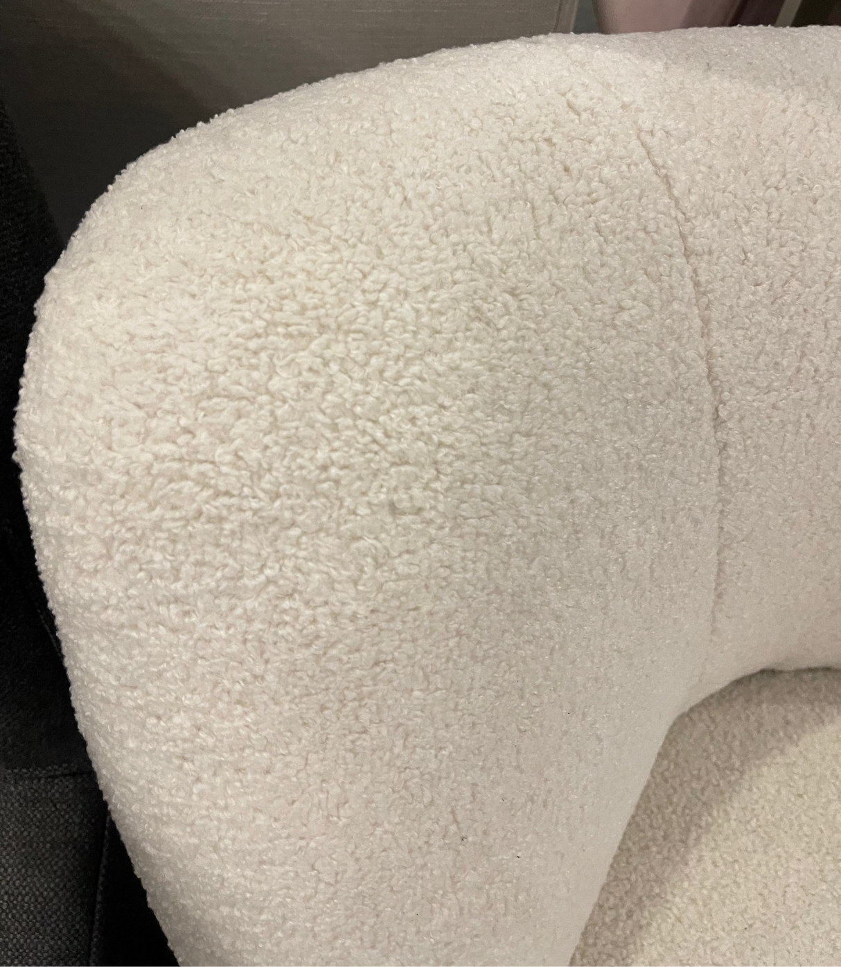 Mitchell Gold + Bob Williams Griffin Swivel Chair with Performance Faux Sherling