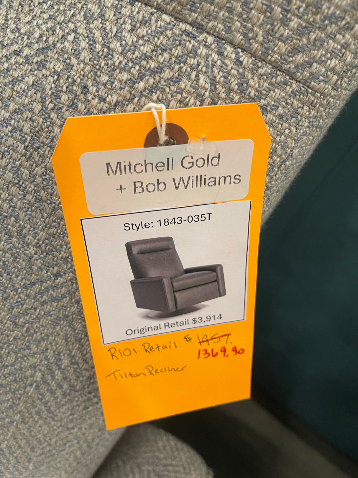 Mitchell Gold + Bob Williams Tilton Recliner