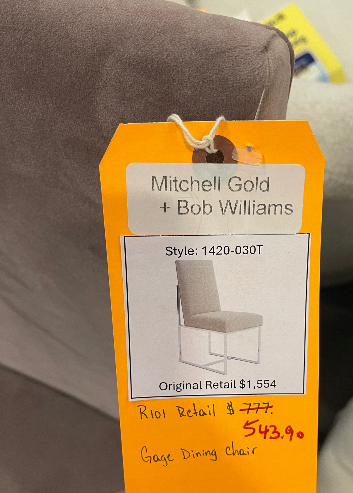 Mitchell Gold + Bob Williams Gage Dining Chair