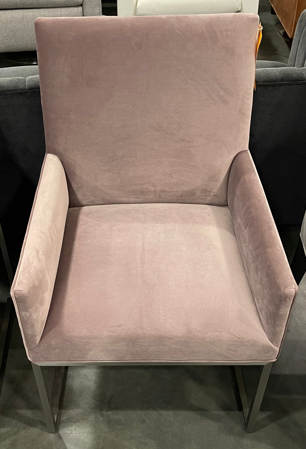 Mitchell Gold + Bob Williams Gage Dining Armchair with Velvet