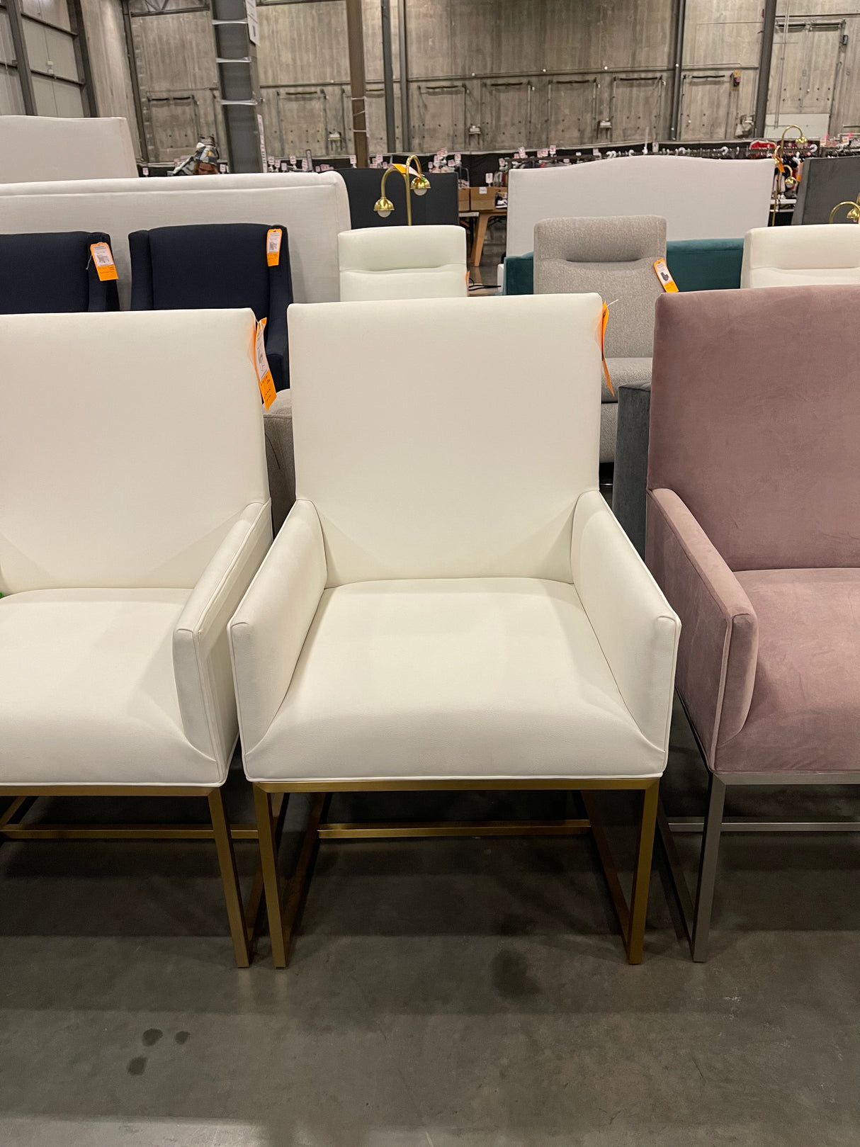 Mitchell Gold + Bob Williams Gage Dining Armchair with Vegan Leather