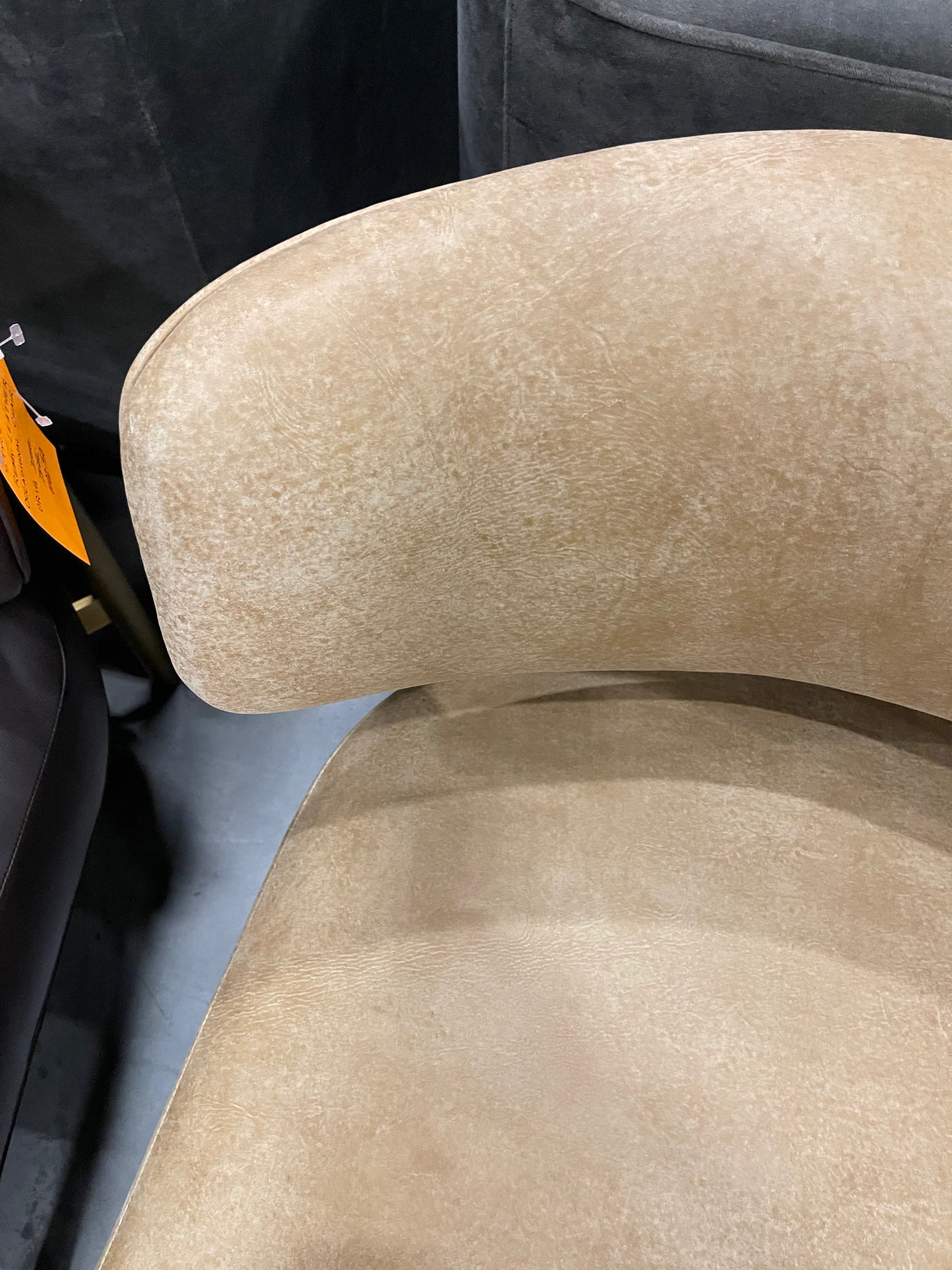 Mitchell Gold + Bob Williams Remy Leather Occasional Chair