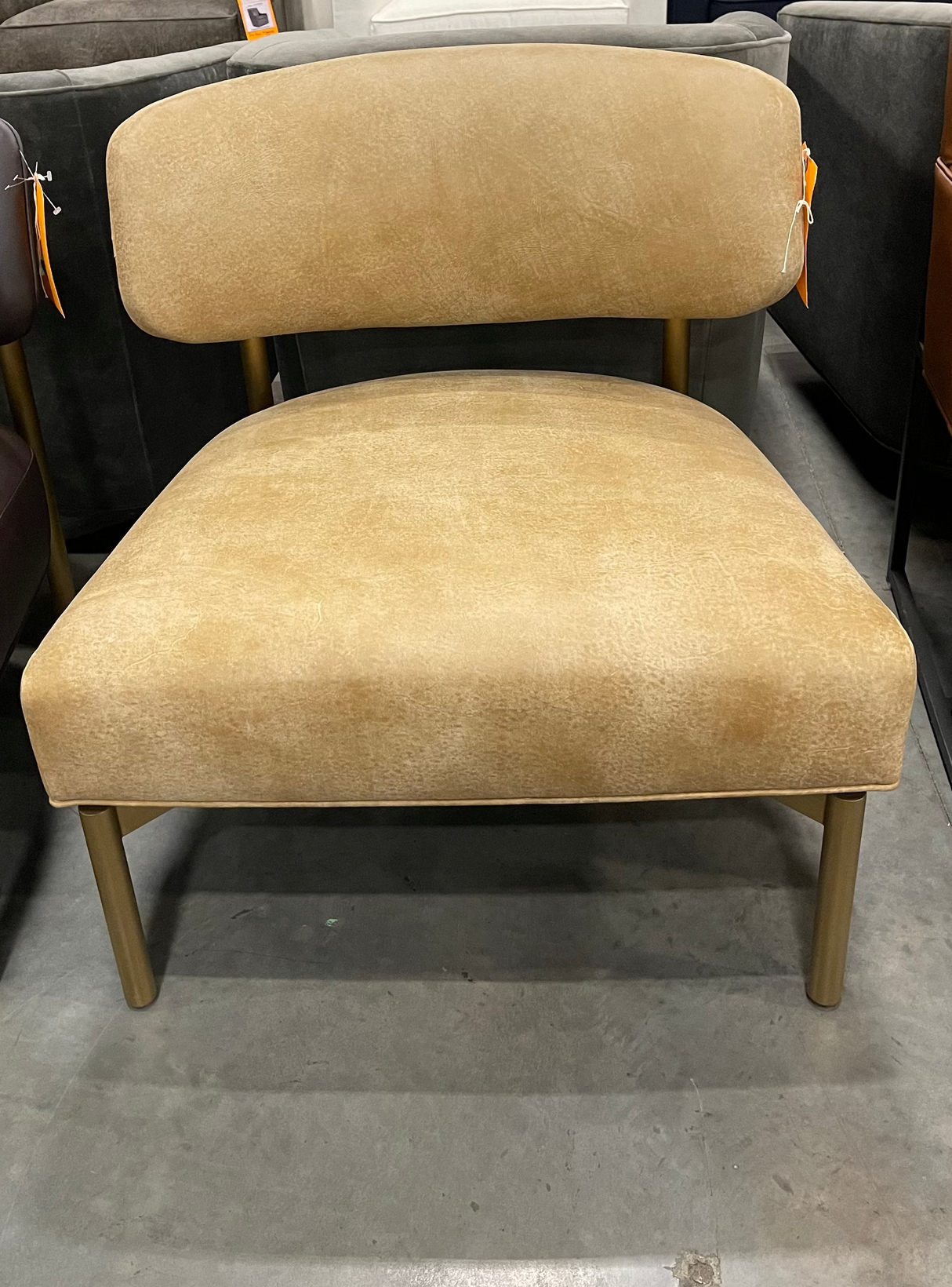 Mitchell Gold + Bob Williams Remy Leather Occasional Chair