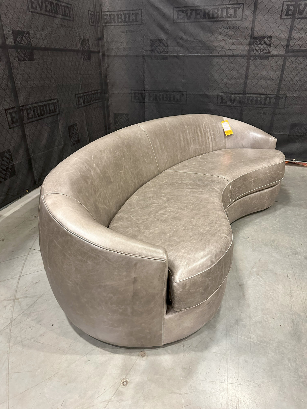 Mitchell Gold + Bob Williams Giselle Leather Sofa - 65% Off Retail Price