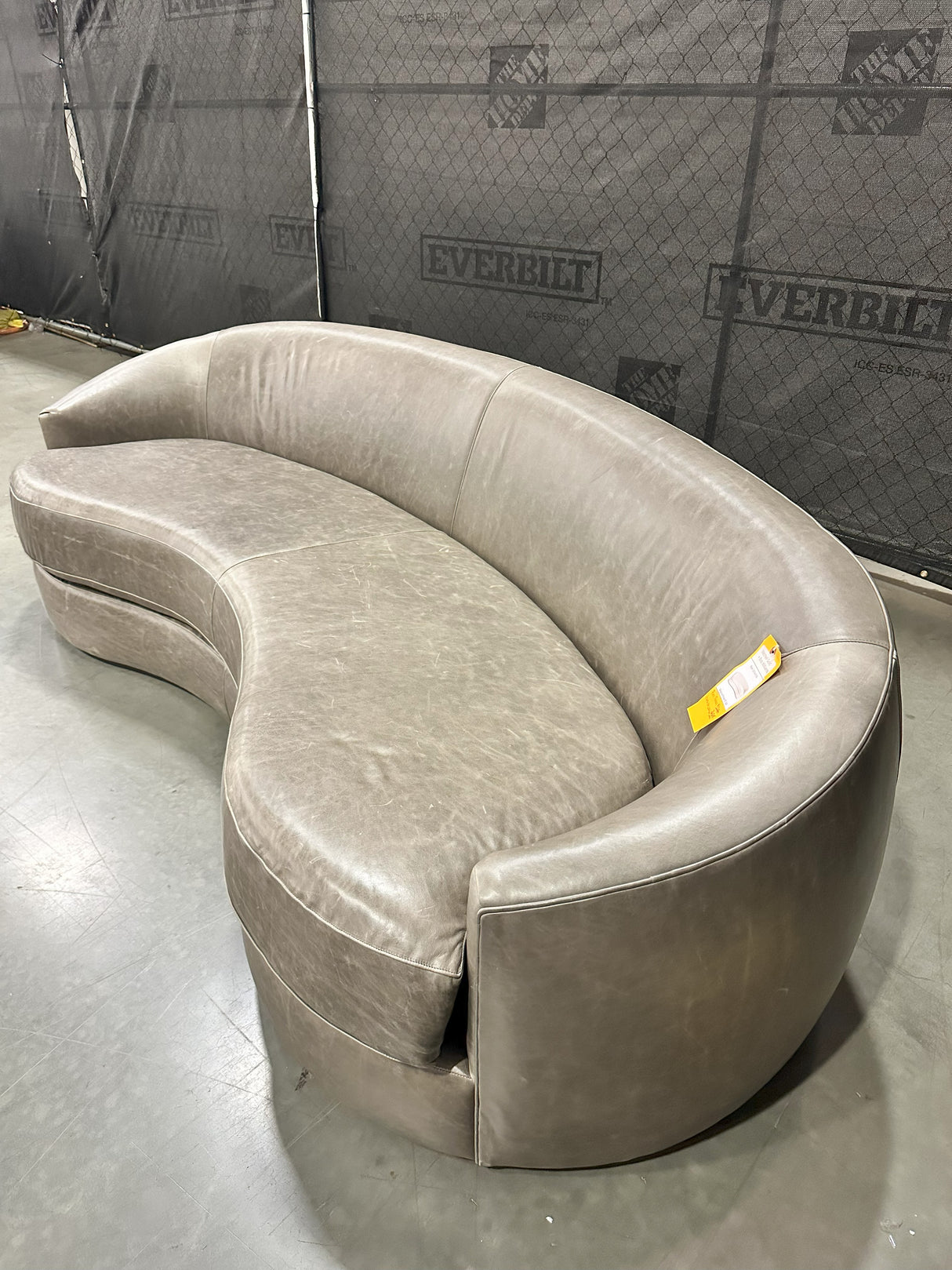 Mitchell Gold + Bob Williams Giselle Leather Sofa - 65% Off Retail Price