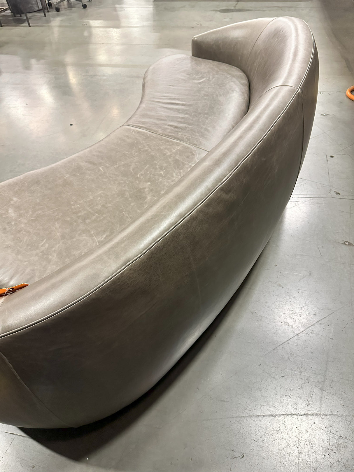 Mitchell Gold + Bob Williams Giselle Leather Sofa - 65% Off Retail Price