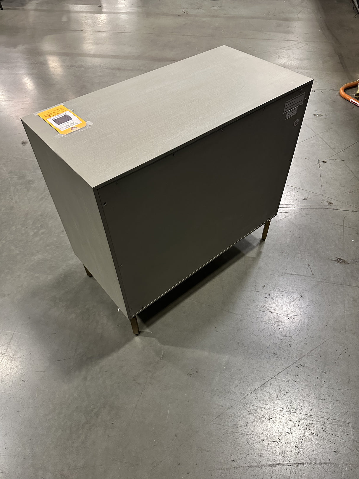 Mitchell Gold + Bob Williams Ming 3 Drawer Chest w/ Pewter Base - 65% Off Retail Price