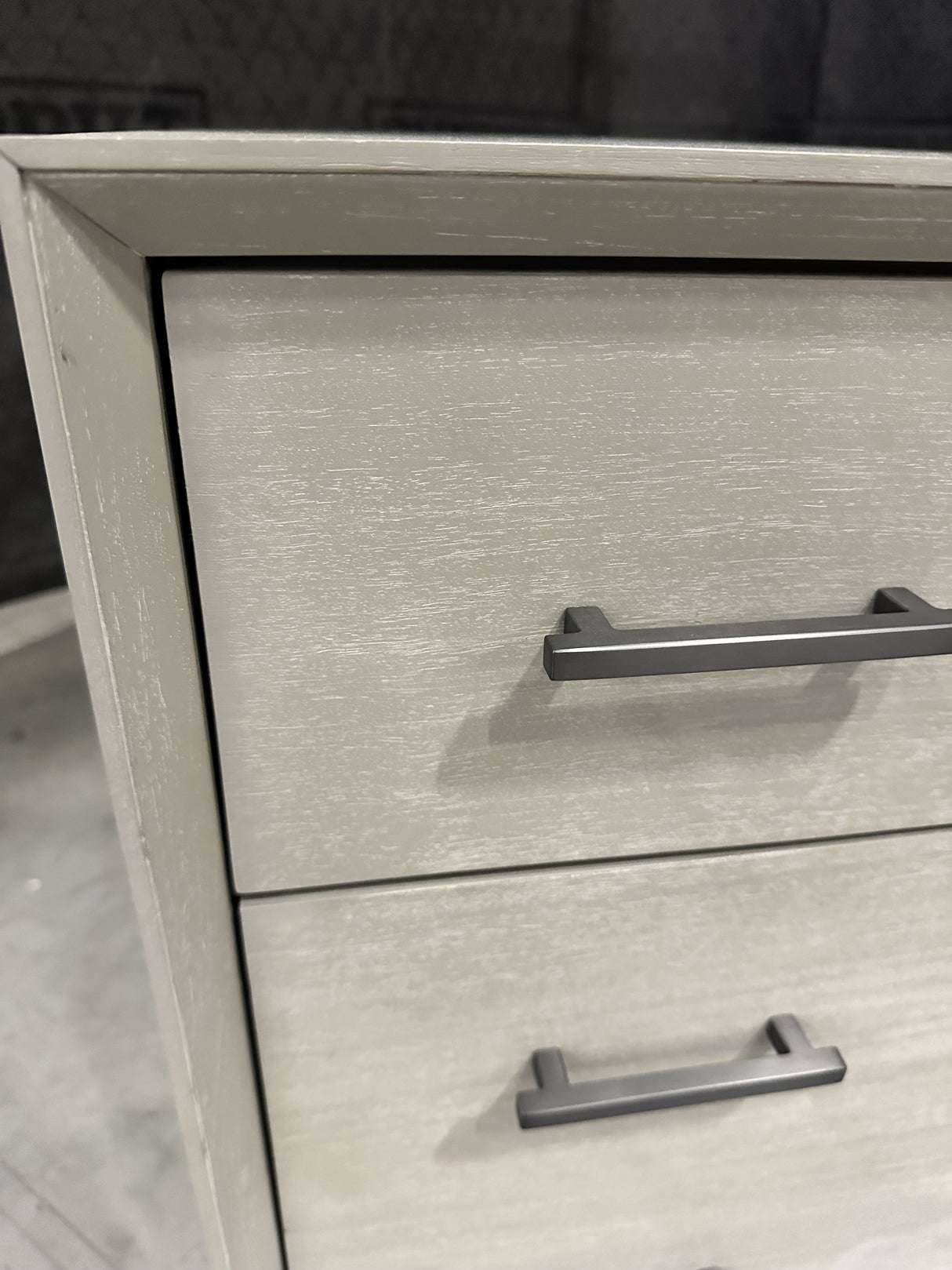 Mitchell Gold + Bob Williams Ming 3 Drawer Chest w/ Pewter Base - 65% Off Retail Price