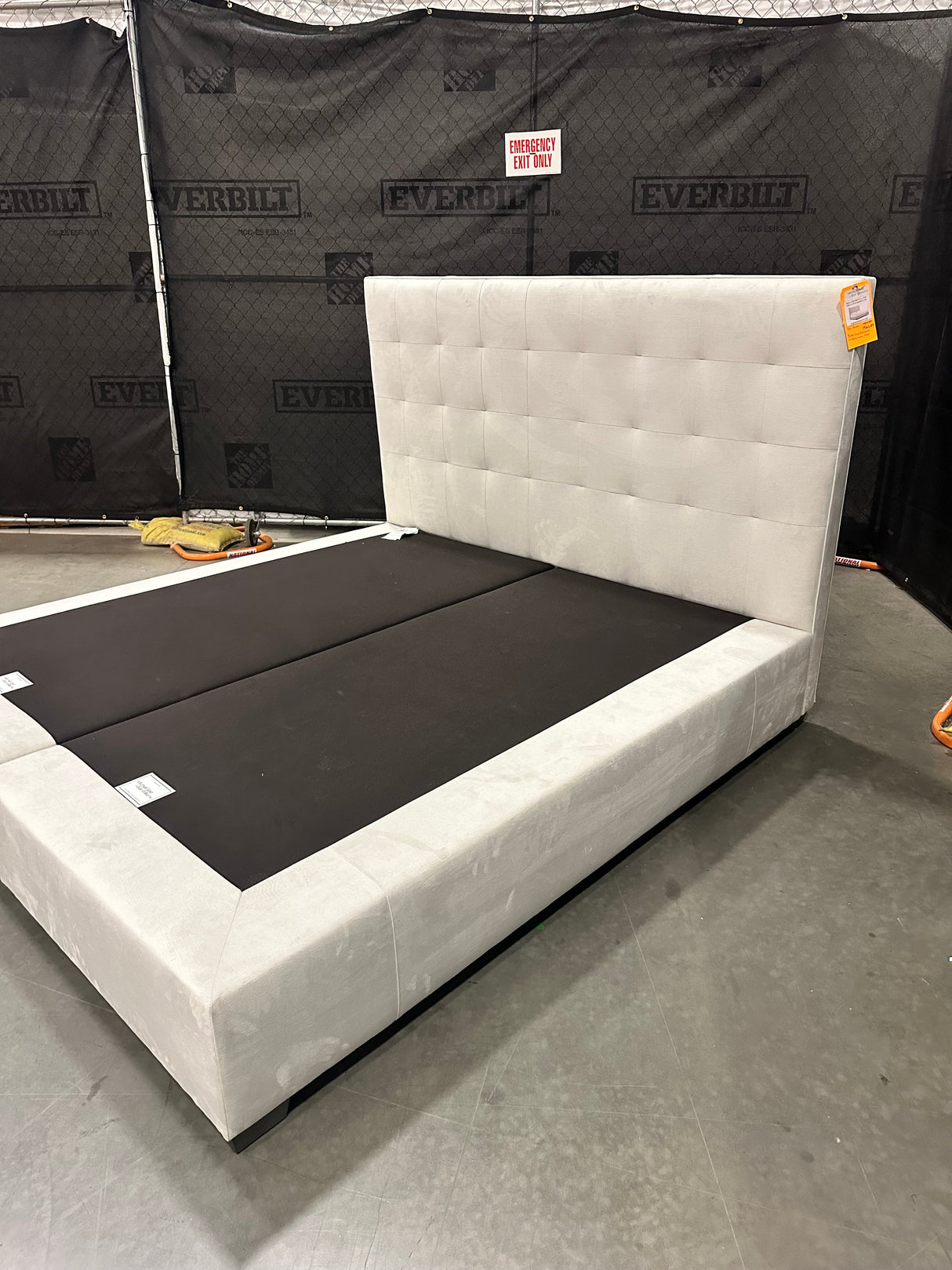 Mitchell Gold + Bob Williams Butler King Headboard w/ Performance Velvet - 65% Off Retail Price