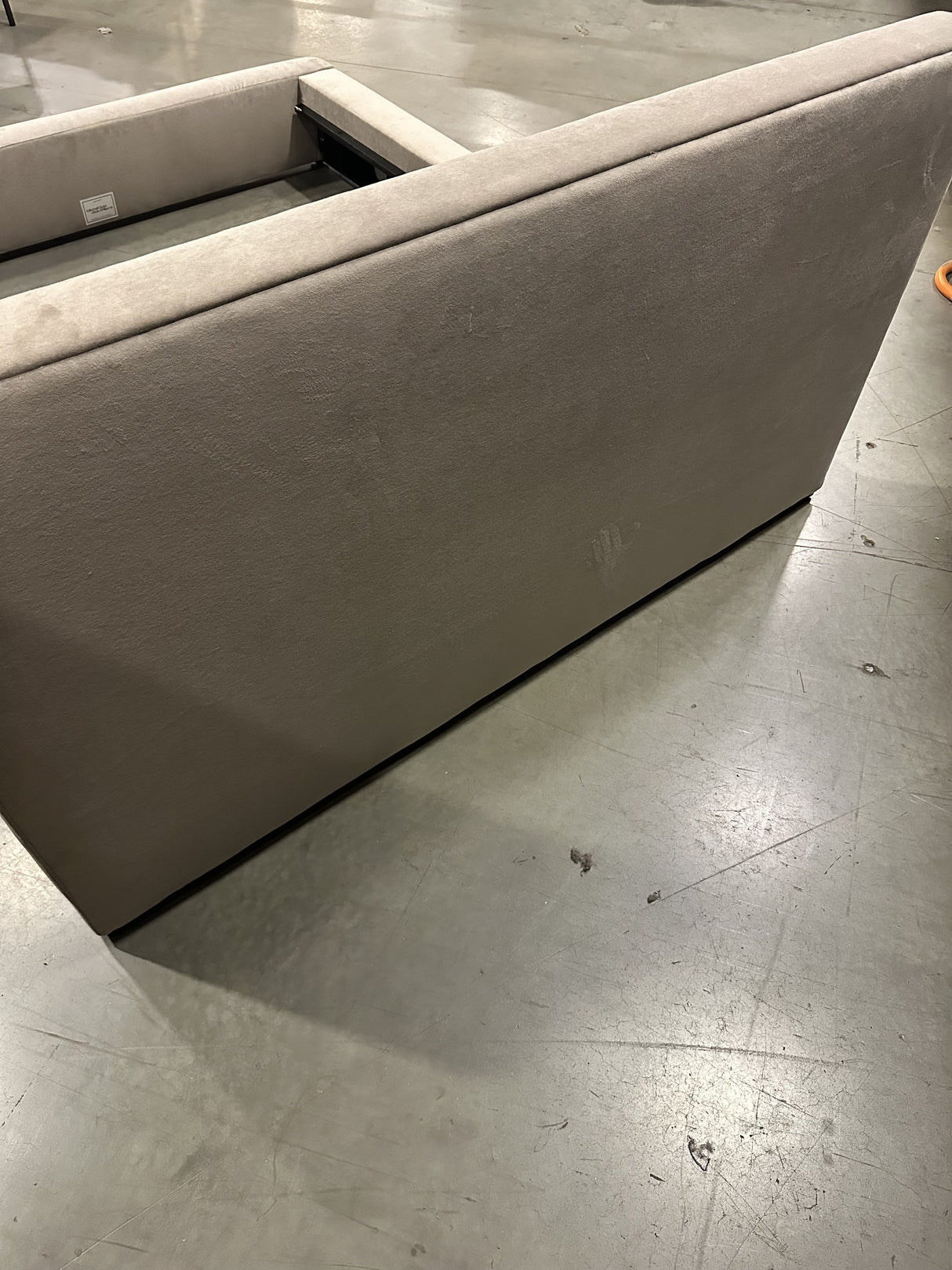 Mitchell Gold + Bob Williams Percy Queen Headboard w/ Performance Velvet Luxe - 65% Off Retail Price