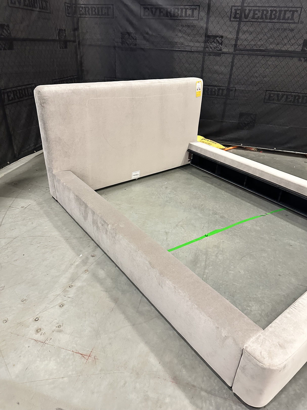 Mitchell Gold + Bob Williams Percy Queen Headboard w/ Performance Velvet Luxe - 65% Off Retail Price