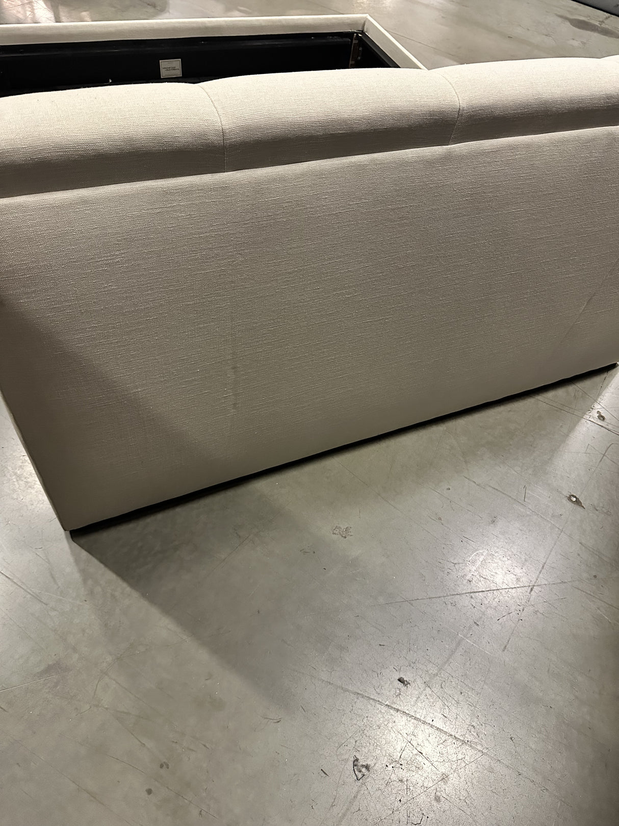 Mitchell Gold + Bob Williams Horizon King Headboard w/ Performance Cross Weave - 65% Off Retail Price