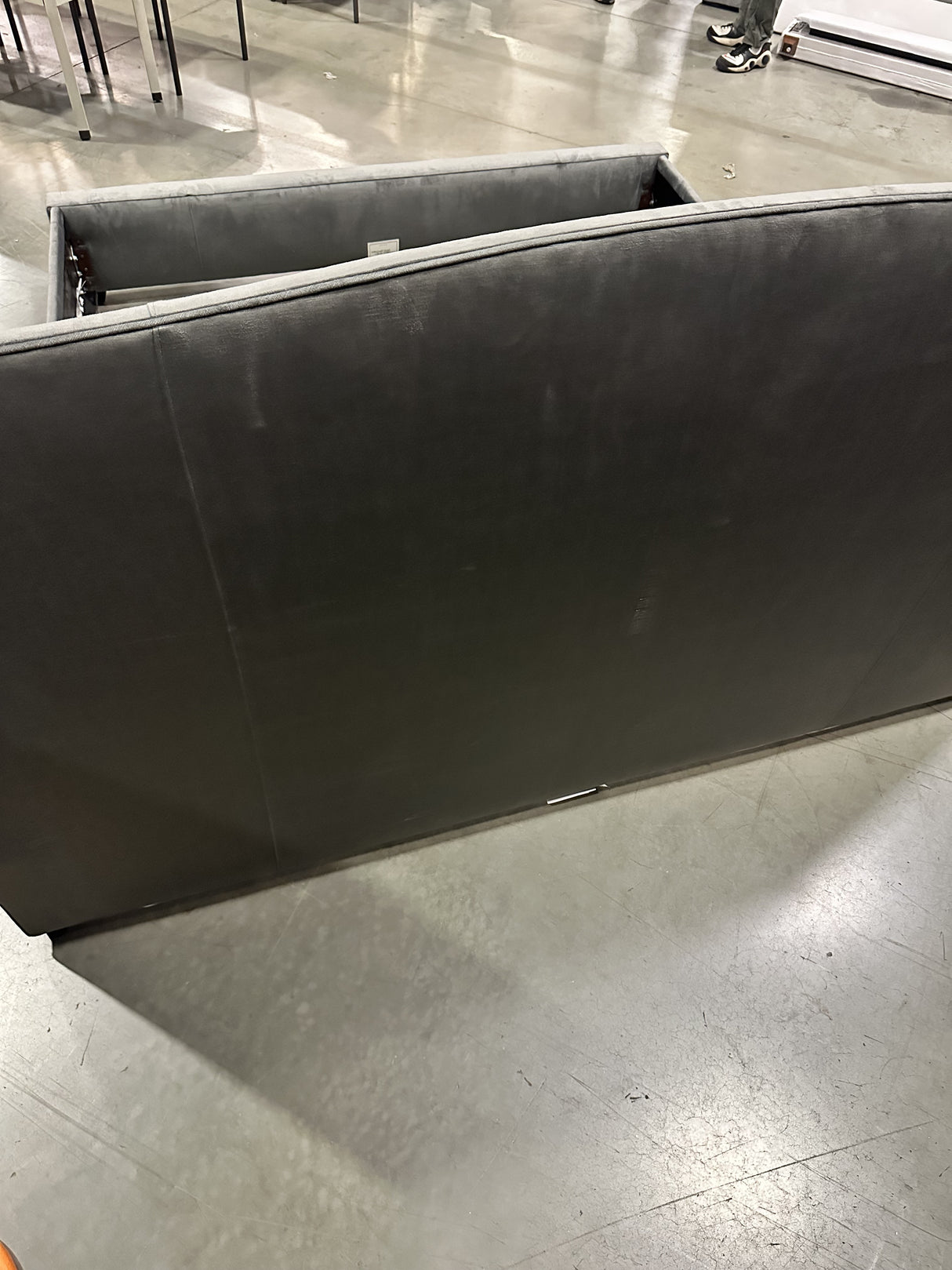 Mitchell Gold + Bob Williams Celina King Bed w/Tall Headboard + Performance Velvet - 65% Off Retail Price