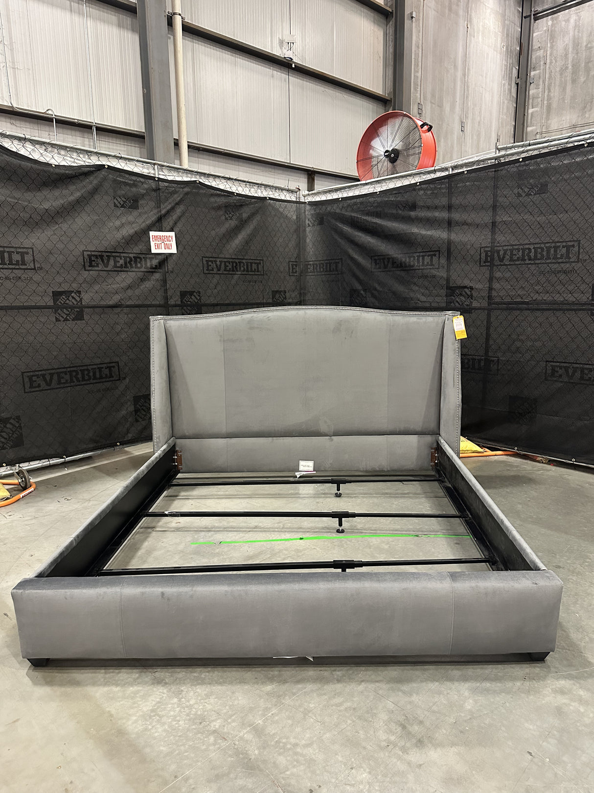 Mitchell Gold + Bob Williams Celina King Bed w/Tall Headboard + Performance Velvet - 65% Off Retail Price