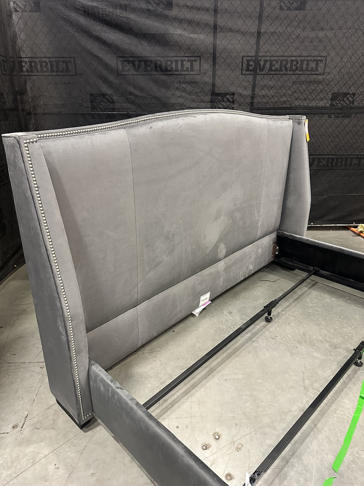 Mitchell Gold + Bob Williams Celina King Bed w/Tall Headboard + Performance Velvet - 65% Off Retail Price