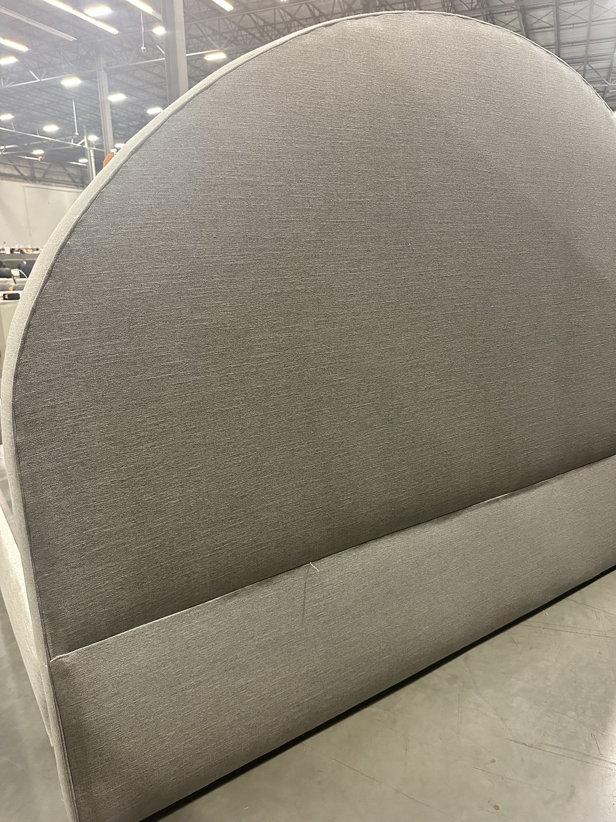 Mitchell Gold + Bob Williams Archer Channel King Headboard w/ Performance Cross Weave - 65% Off Retail Price