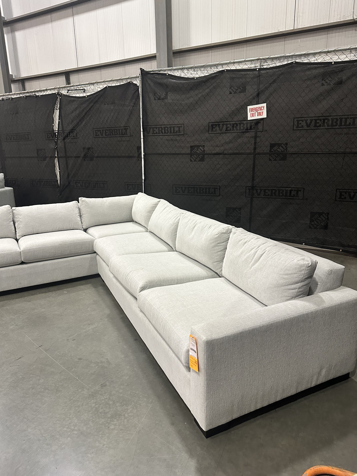 Mitchell Gold + Bob Williams Cacon Wxe No Welt Softa w/ Performance Cross Weave - 65% Off Retail Price