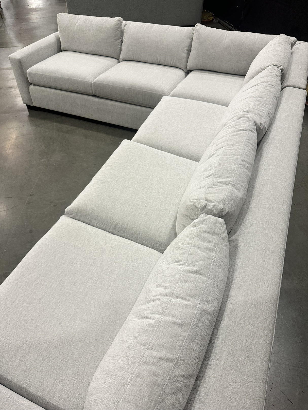 Mitchell Gold + Bob Williams Cacon Wxe No Welt Softa w/ Performance Cross Weave - 65% Off Retail Price