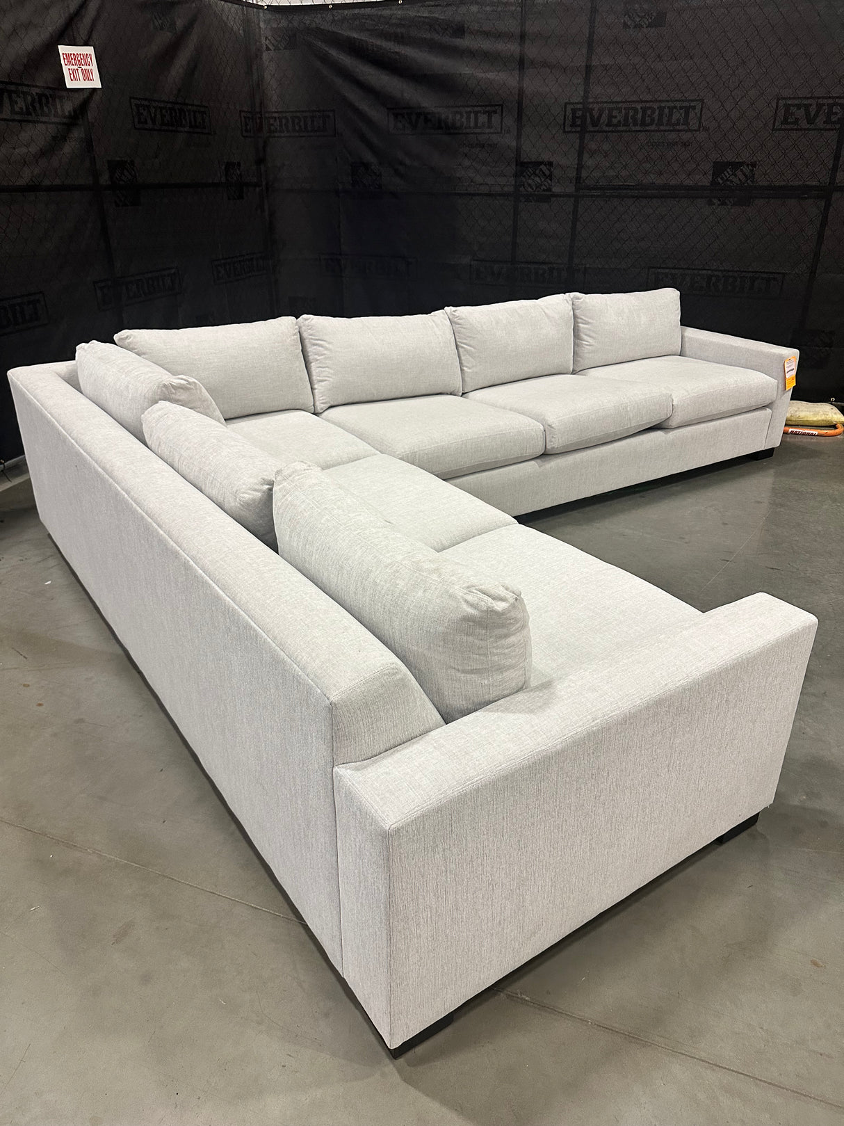 Mitchell Gold + Bob Williams Cacon Wxe No Welt Softa w/ Performance Cross Weave - 65% Off Retail Price