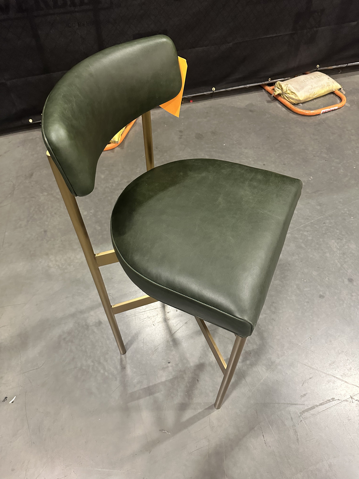 Mitchell Gold + Bob Williams Remy Leather Bar Stool - 65% Off Retail Price