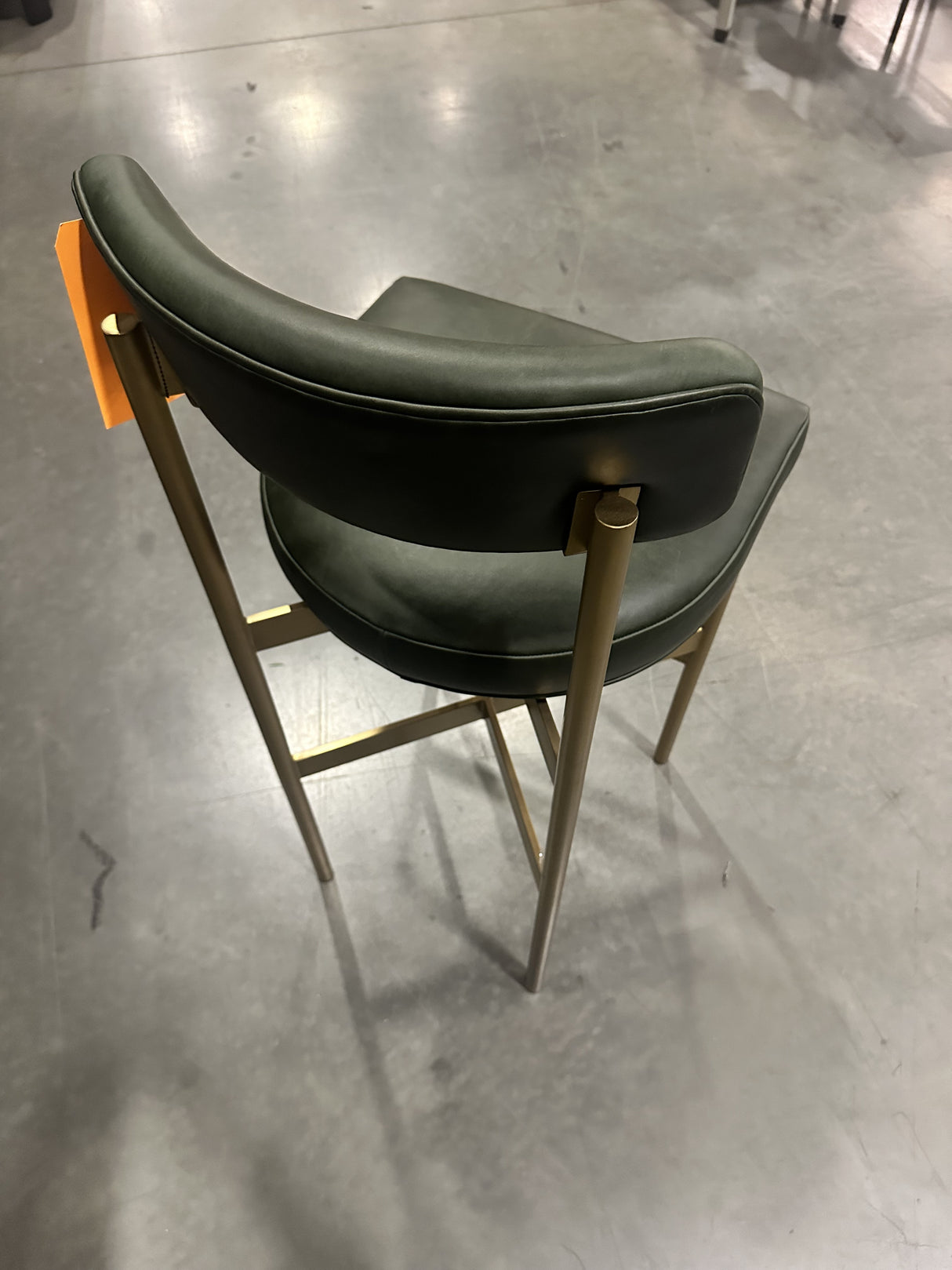 Mitchell Gold + Bob Williams Remy Leather Bar Stool - 65% Off Retail Price