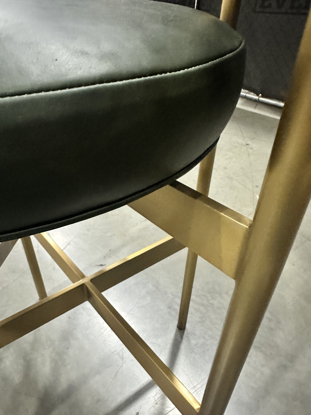 Mitchell Gold + Bob Williams Remy Leather Bar Stool - 65% Off Retail Price