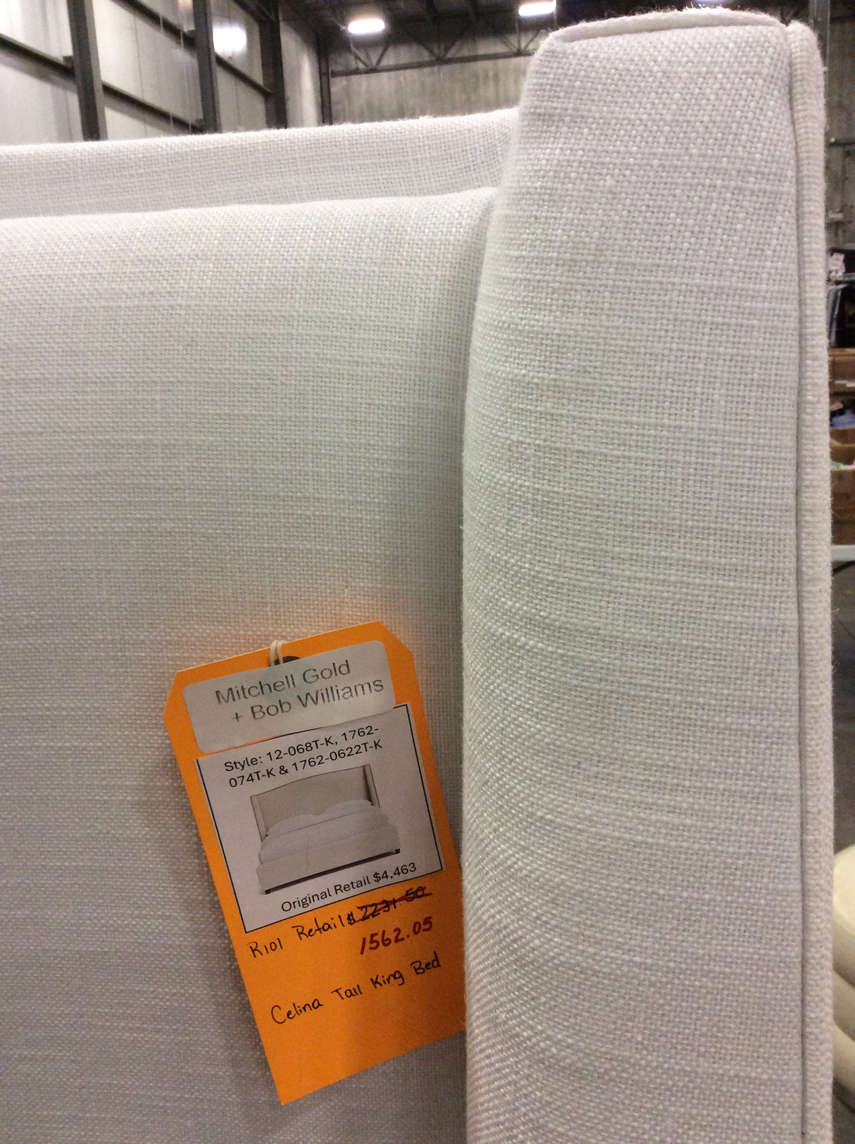 Mitchell Gold + Bob Williams Celina Tall King Bed