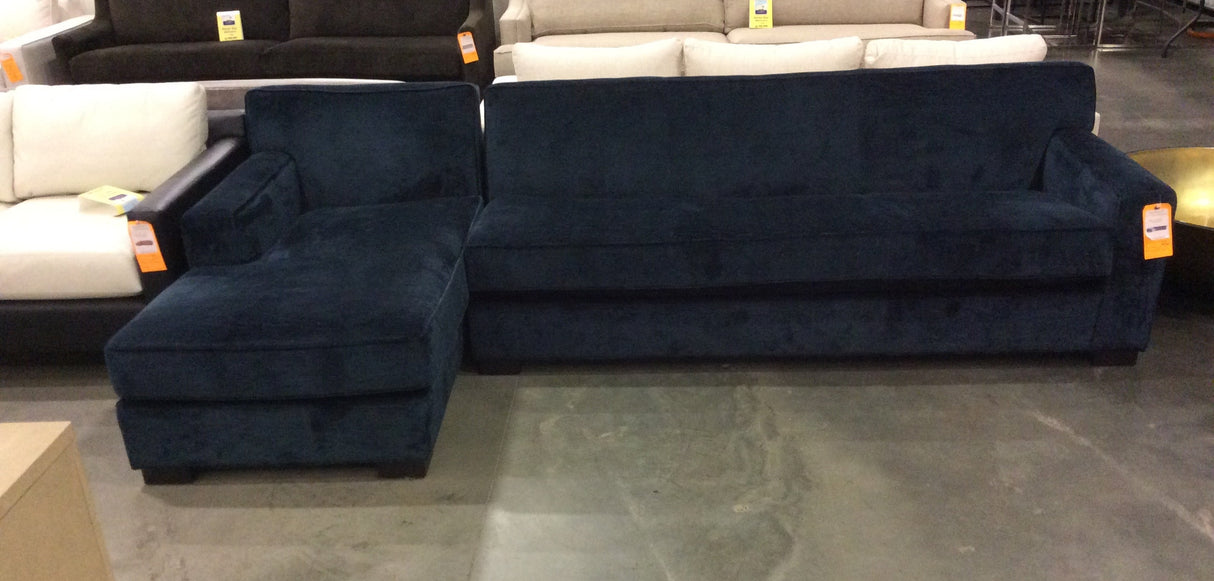 Mitchell Gold + Bob Williams Hunter Studio Sofa with Performance Rib Weave (2pc)