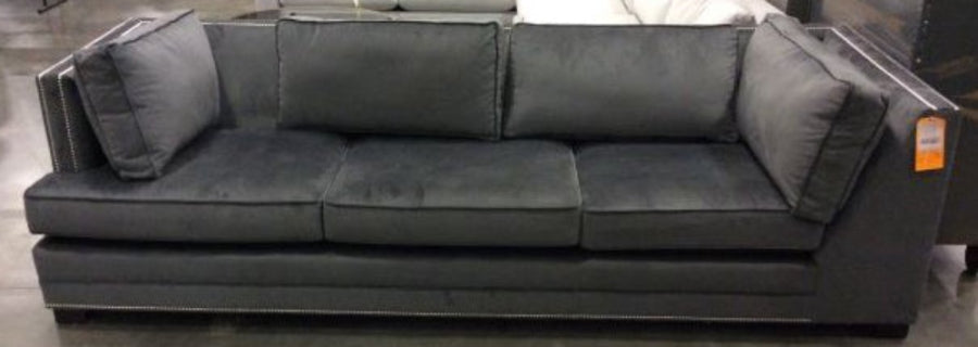 Mitchell Gold + Bob Williams Keaton Sofa with Performance Velvet Micro Cord