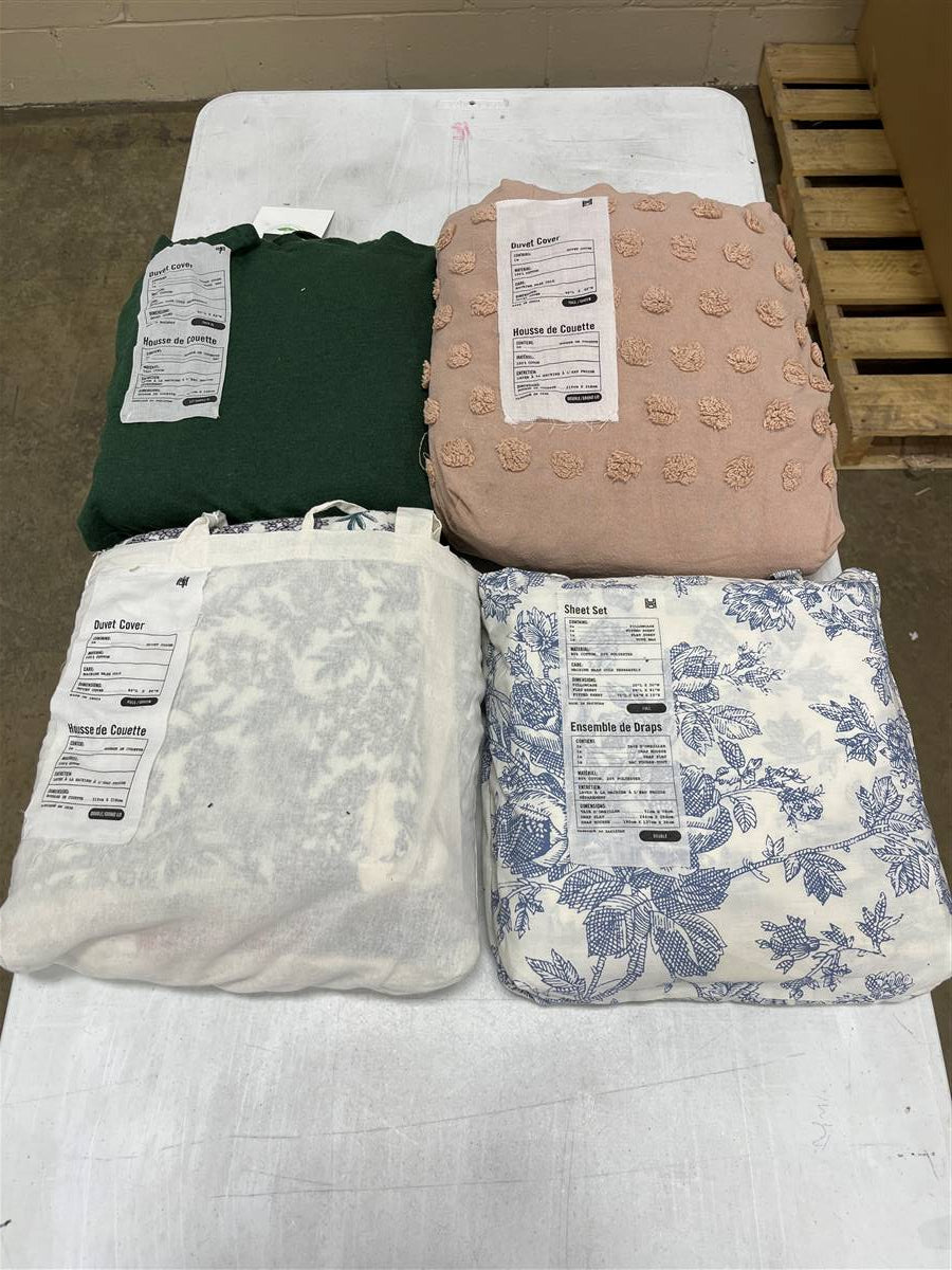 Assorted Bedding: 92% Off Original Retail (G51639)