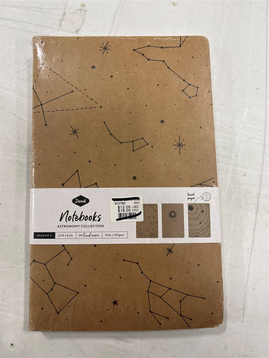 Assorted Journal Notebooks: 90% Off Original Retail (G51674)