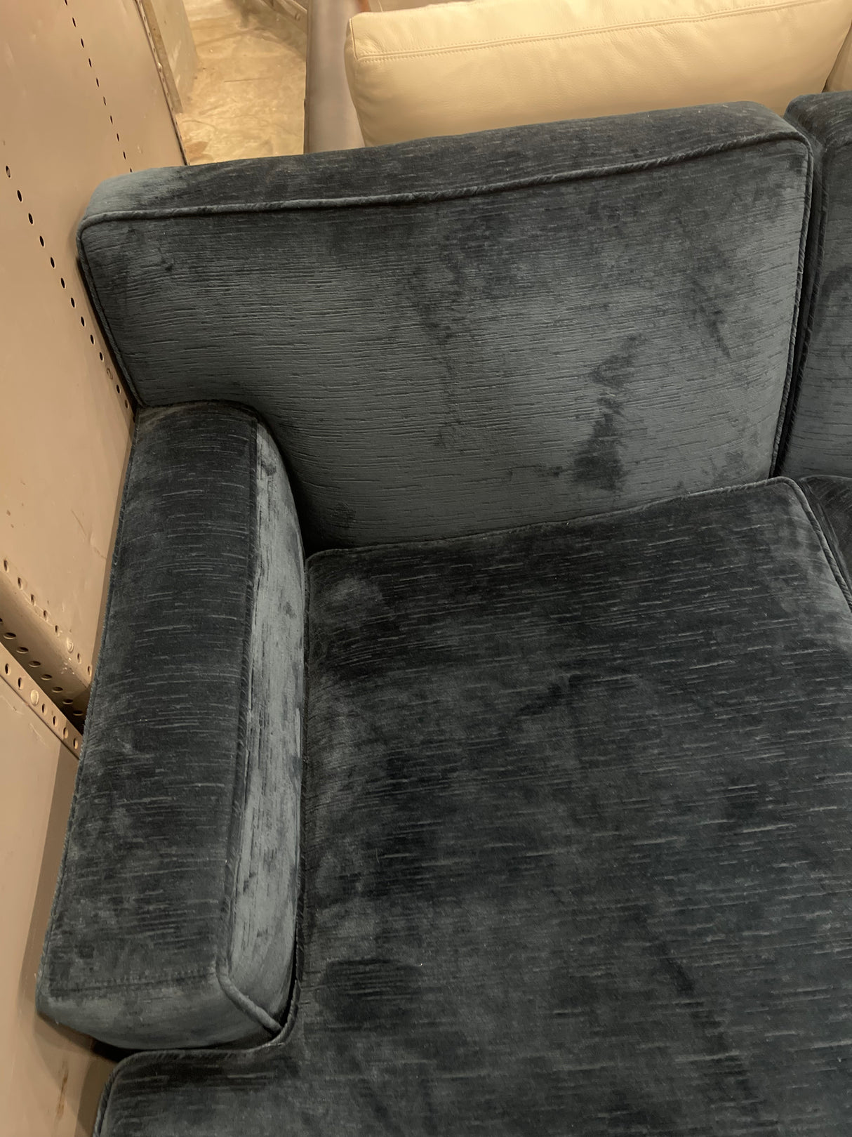 Mitchell Gold + Bob Williams Hunter Studio Sofa with Performance Rib Weave (2pc)