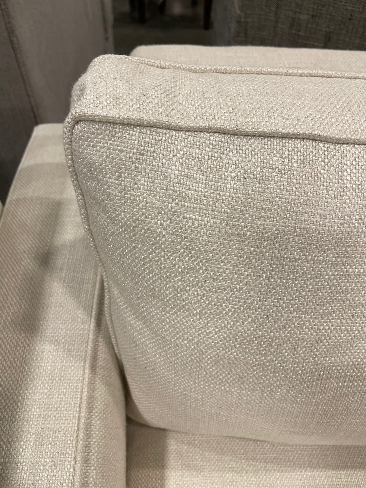 Mitchell Gold + Bob Williams Carson 92 Sofa with Performance Textured Two Tone