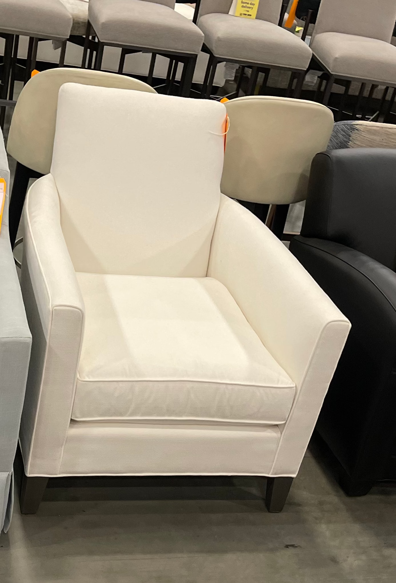 Mitchell Gold + Bob Williams Aiden Chair with Sunbrella Performance Basket Weave