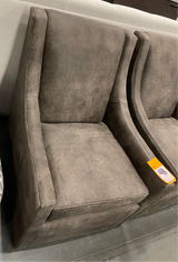 Mitchell Gold + Bob Williams Cara Leather Tall Full Swivel Chair