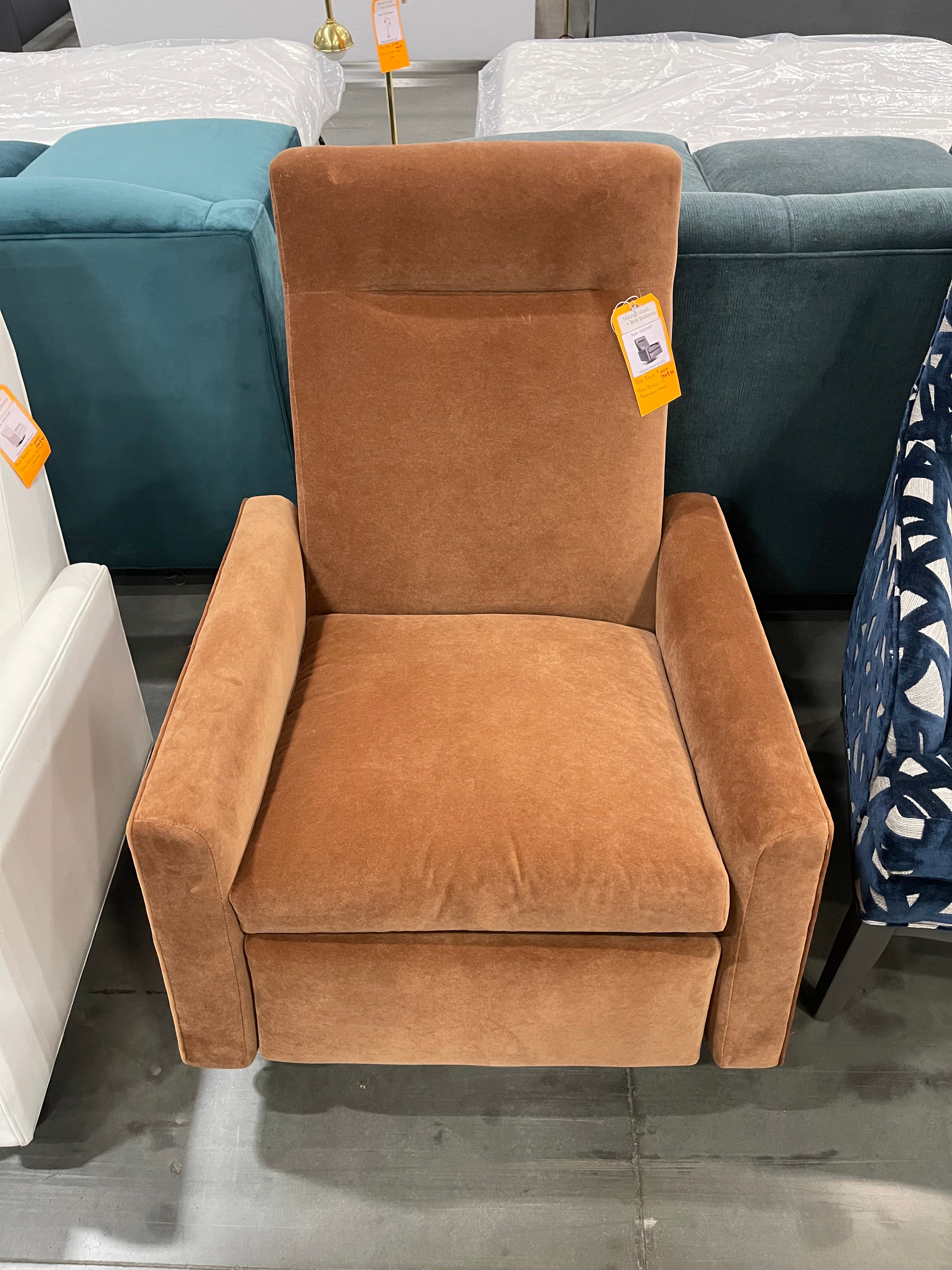 Mitchell Gold + Bob Williams Tilton Recliner with Performance Velvet