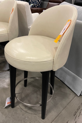 Mitchell Gold + Bob Williams Margaux Leather Full Swivel Counter Stool