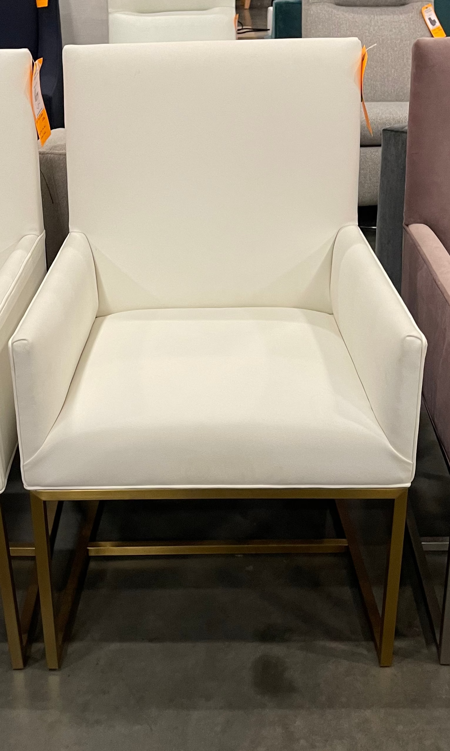 Mitchell Gold + Bob Williams Gage Dining Armchair with Vegan Leather