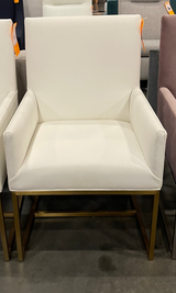 Mitchell Gold + Bob Williams Gage Dining Armchair with Vegan Leather