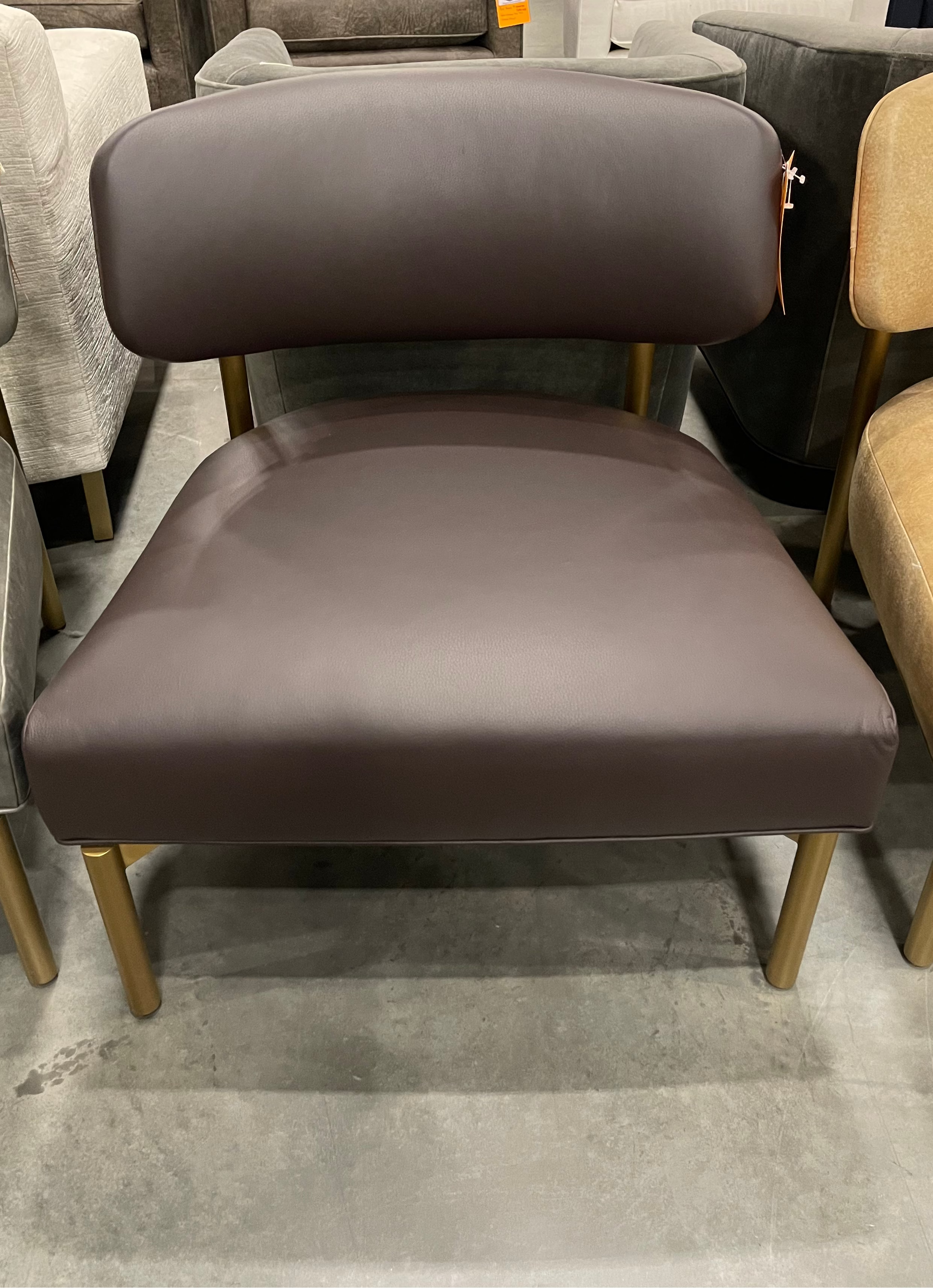 Mitchell Gold + Bob Williams Remy Leather Occasional Chair