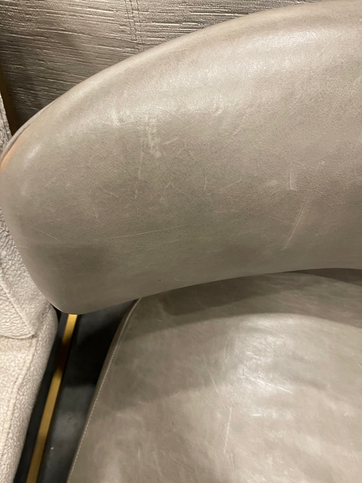 Mitchell Gold + Bob Williams Remy Leather Occasional Chair