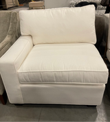 Mitchell Gold + Bob Williams Alex Left Armchair with Sunbrella Performance Basket Weave