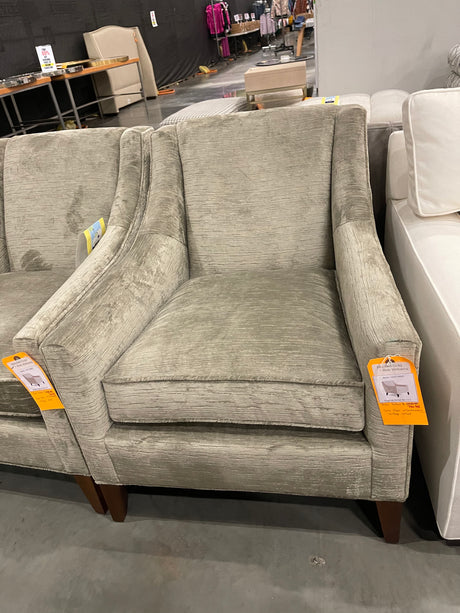 Mitchell Gold + Bob Williams Cara Chair with Performance Vintage Velvet