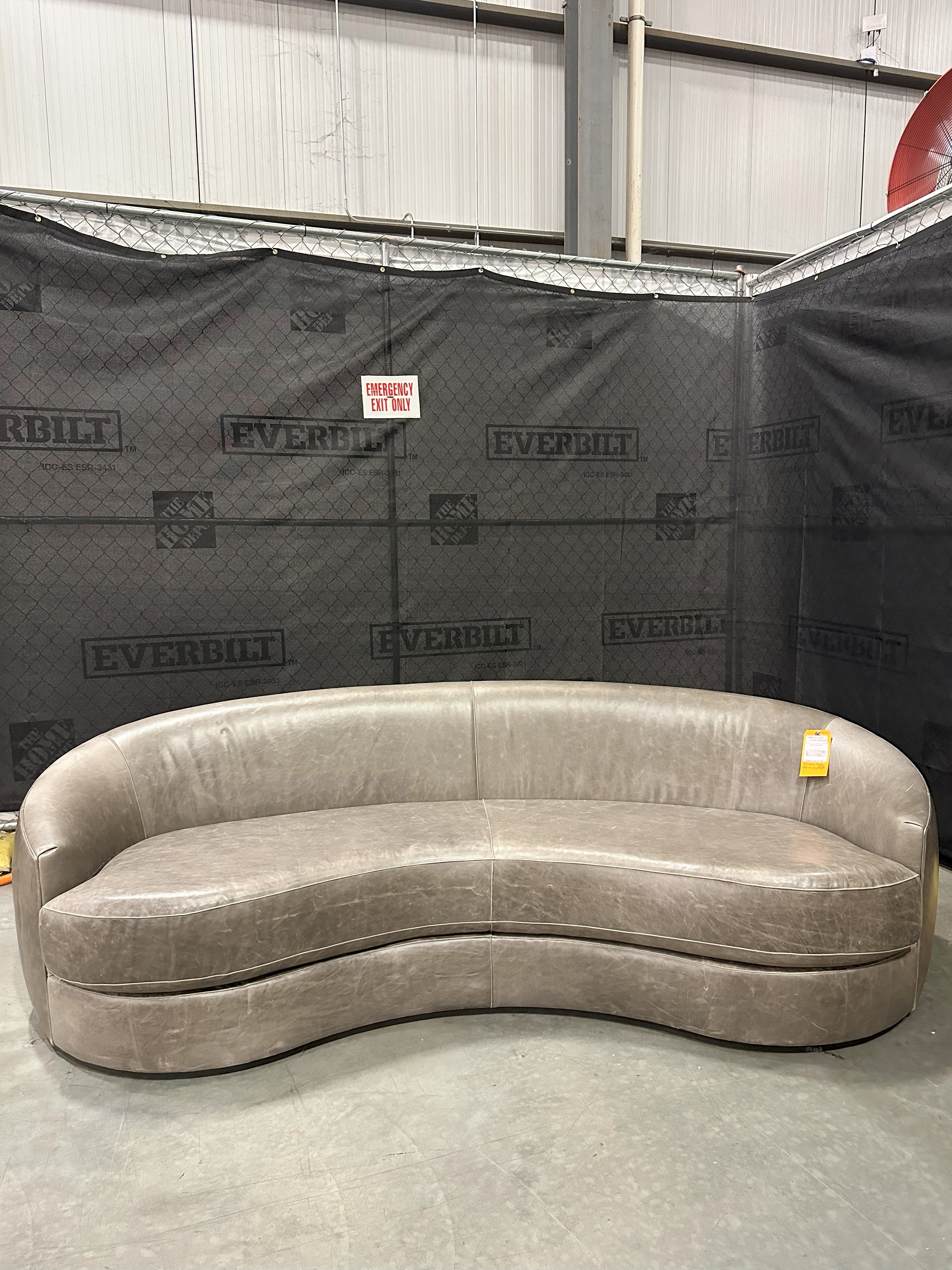 Mitchell Gold + Bob Williams Giselle Leather Sofa - 65% Off Retail Price