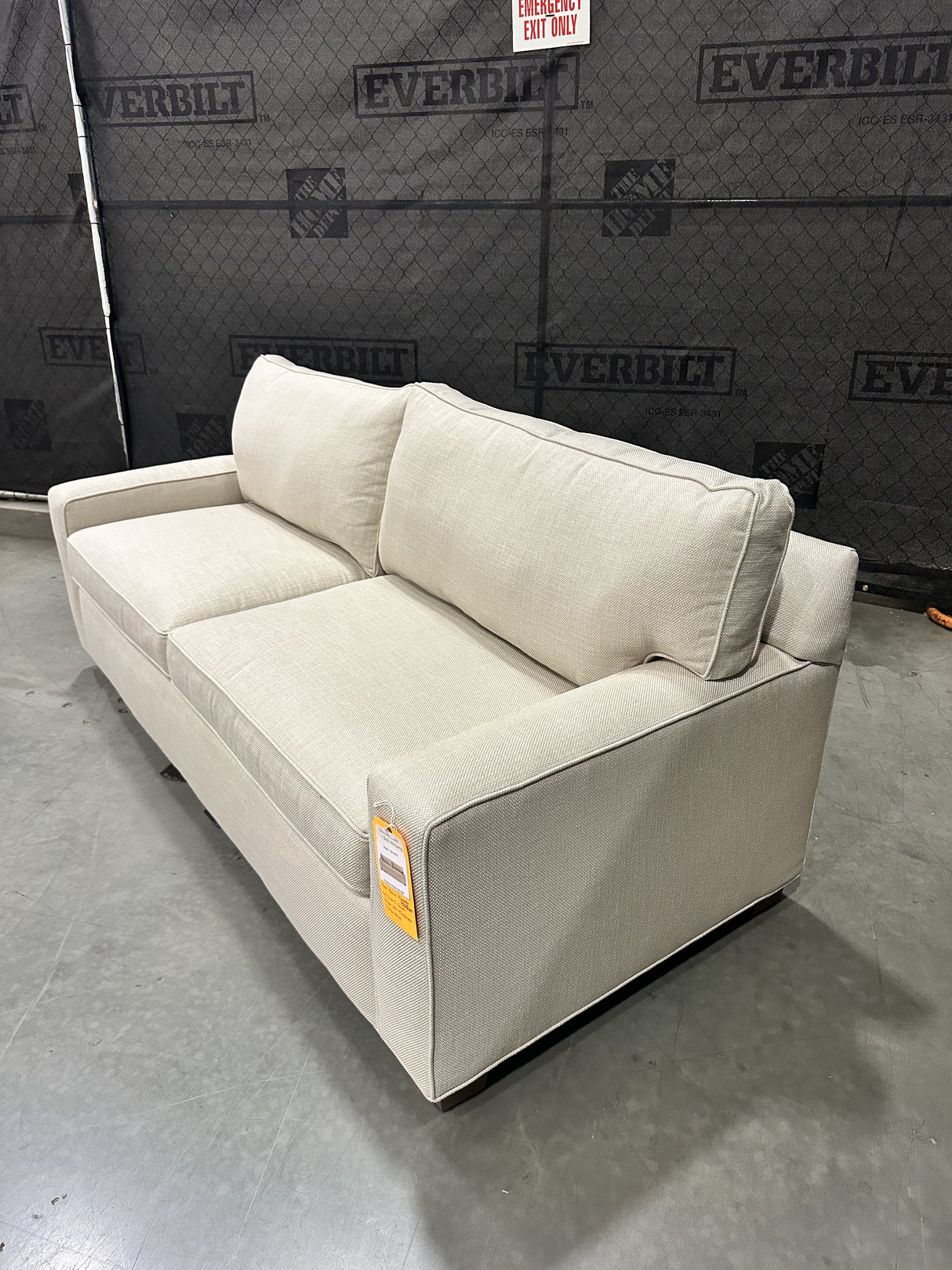 Mitchell Gold + Bob Williams Alex 2 Over 2 Queen Sleeper Sofa with Performance Vintage Velvet - 65% Off Retail Price