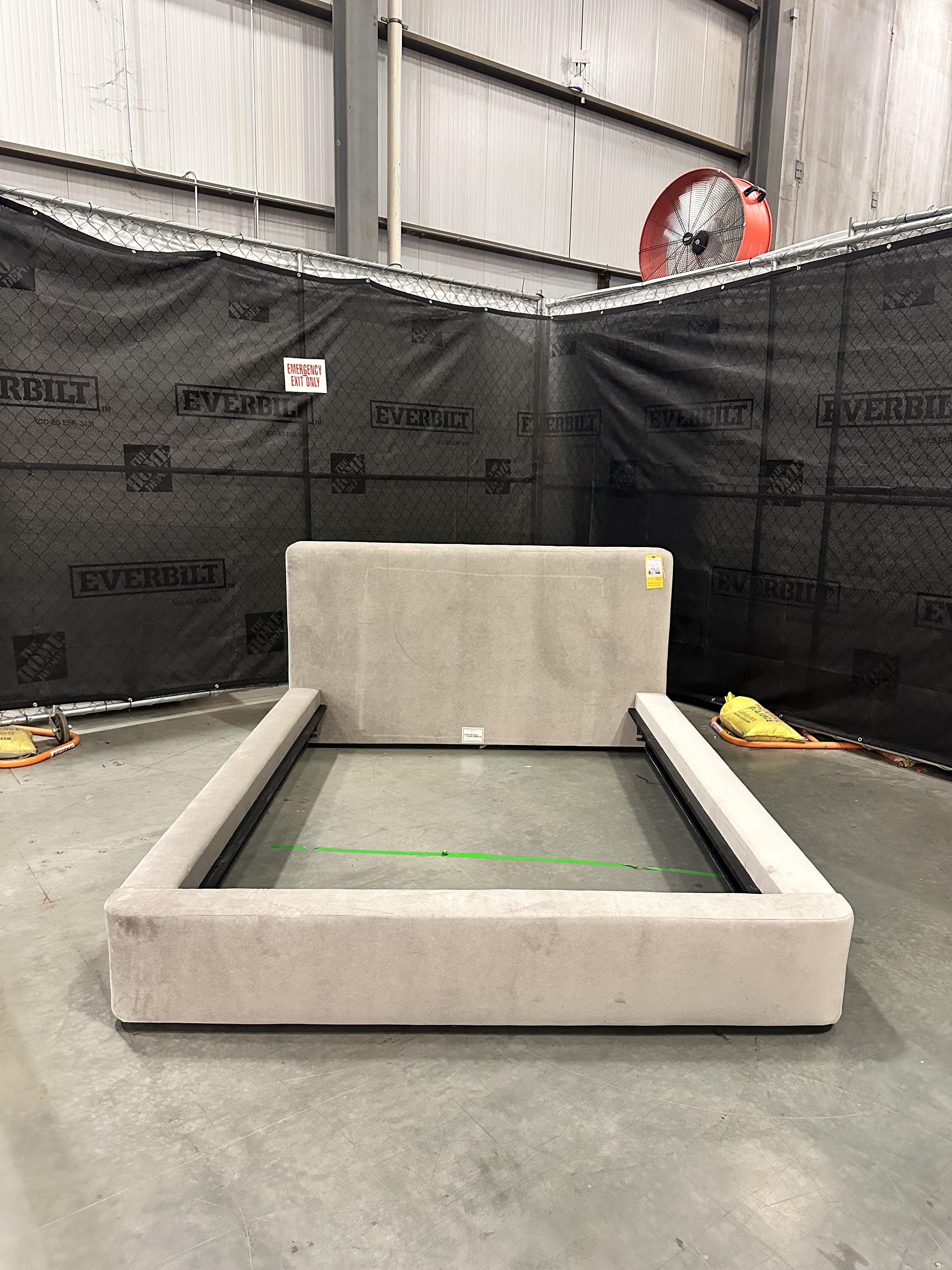 Mitchell Gold + Bob Williams Percy Queen Headboard w/ Performance Velvet Luxe - 65% Off Retail Price